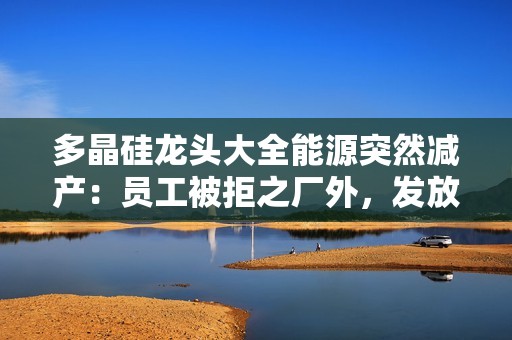 多晶硅龙头大全能源突然减产：员工被拒之厂外，发放当地最低工资