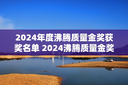 2024年度沸腾质量金奖获奖名单 2024沸腾质量金奖获奖产品一览