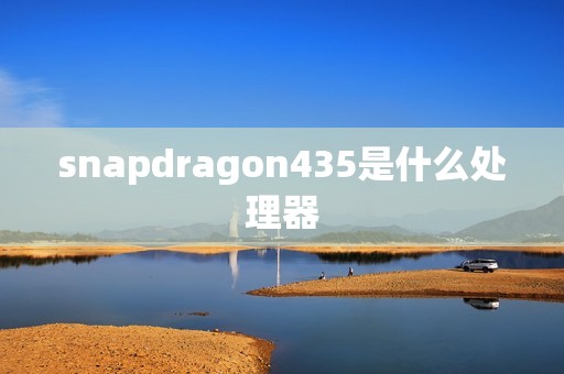 snapdragon435是什么处理器
