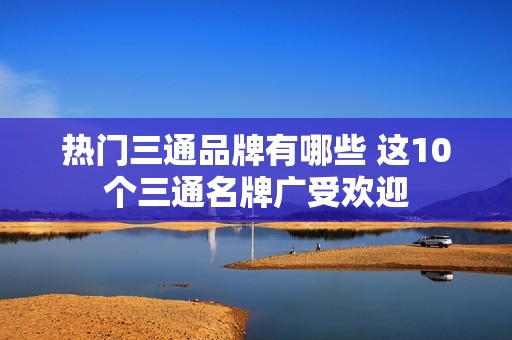 热门三通品牌有哪些 这10个三通名牌广受欢迎