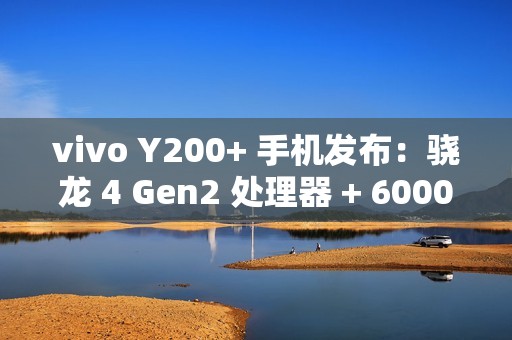 vivo Y200+ 手机发布：骁龙 4 Gen2 处理器 + 6000mAh 电池，1099 元起