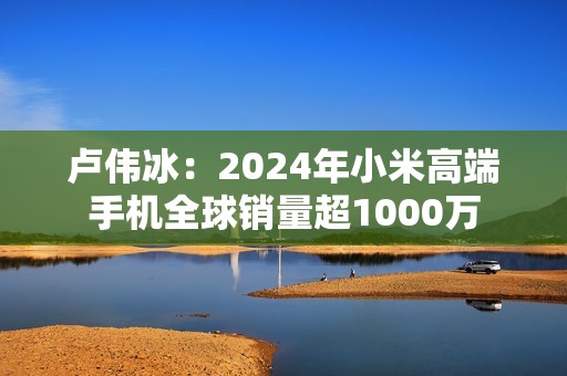 卢伟冰：2024年小米高端手机全球销量超1000万