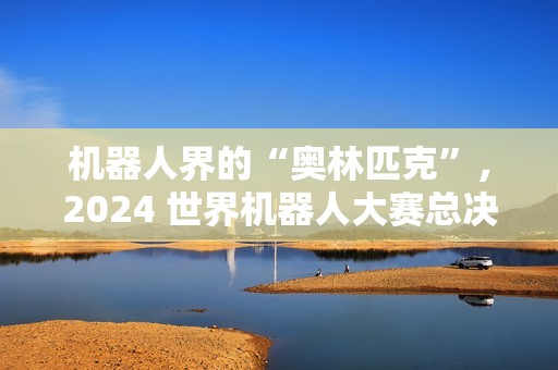 机器人界的“奥林匹克”，2024 世界机器人大赛总决赛明年 1 月 16 日在郑州开幕