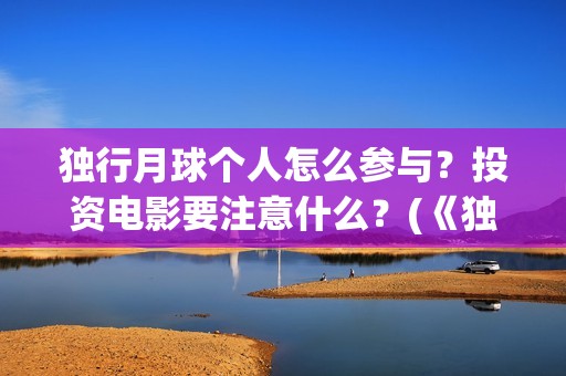 独行月球个人怎么参与？投资电影要注意什么？(《独行月球》)