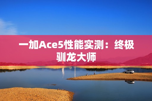 一加Ace5性能实测：终极驯龙大师