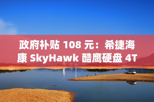 政府补贴 108 元：希捷海康 SkyHawk 酷鹰硬盘 4TB 399 元补货