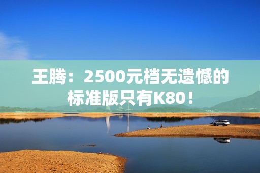 王腾：2500元档无遗憾的标准版只有K80！