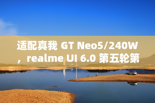 适配真我 GT Neo5/240W，realme UI 6.0 第五轮第三批内测招募