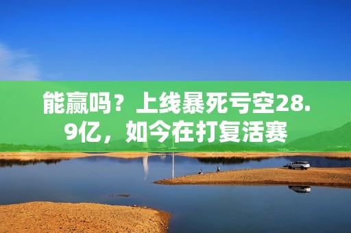 能赢吗？上线暴死亏空28.9亿，如今在打复活赛