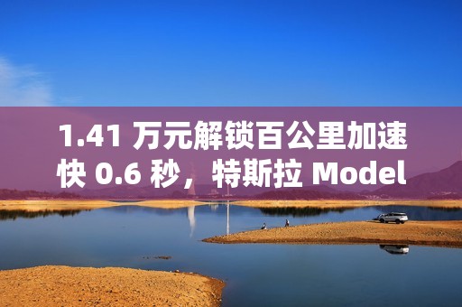 1.41 万元解锁百公里加速快 0.6 秒，特斯拉 Model 3 长续航全轮驱动车型推出提升包
