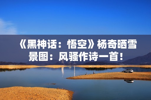 《黑神话：悟空》杨奇晒雪景图：风骚作诗一首！