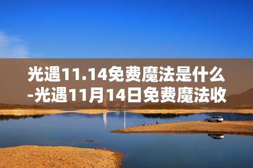光遇11.14免费魔法是什么-光遇11月14日免费魔法收集攻略