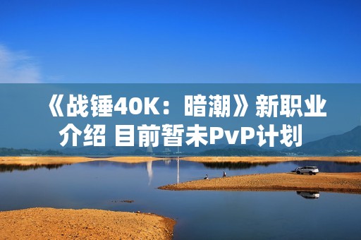 《战锤40K：暗潮》新职业介绍 目前暂未PvP计划