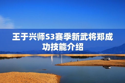 王于兴师S3赛季新武将郑成功技能介绍