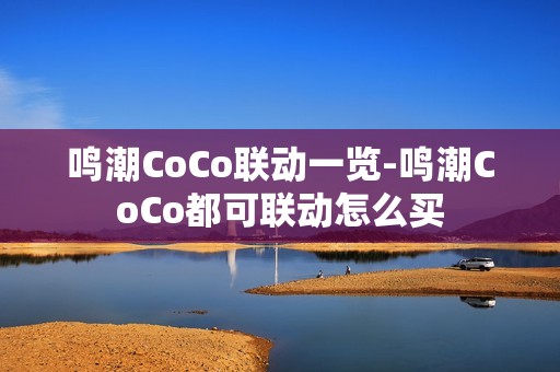 鸣潮CoCo联动一览-鸣潮CoCo都可联动怎么买