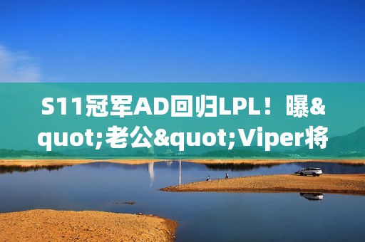 S11冠军AD回归LPL！曝"老公"Viper将加入BLG战队
