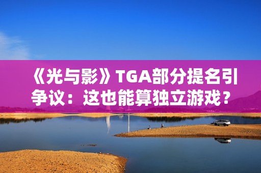 《光与影》TGA部分提名引争议：这也能算独立游戏？