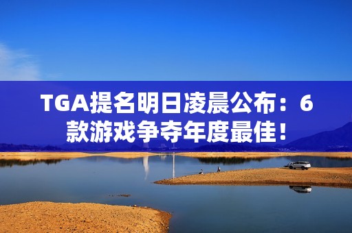 TGA提名明日凌晨公布：6款游戏争夺年度最佳！