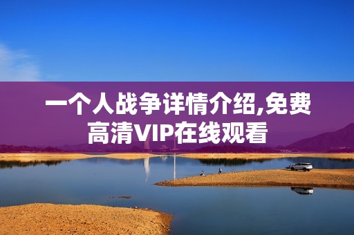 一个人战争详情介绍,免费高清VIP在线观看