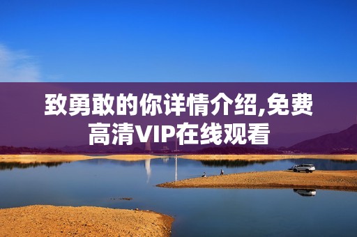 致勇敢的你详情介绍,免费高清VIP在线观看