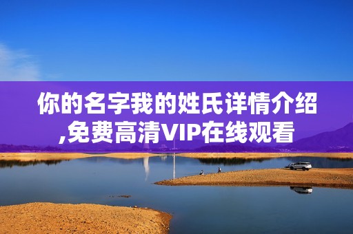 你的名字我的姓氏详情介绍,免费高清VIP在线观看