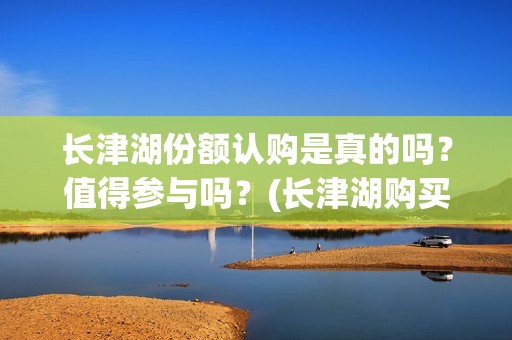 长津湖份额认购是真的吗？值得参与吗？(长津湖购买)