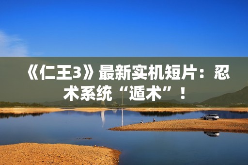 《仁王3》最新实机短片：忍术系统“遁术”！