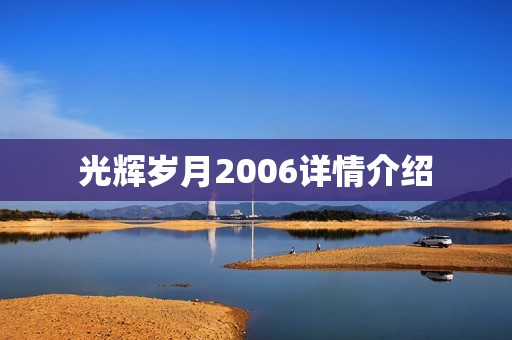 光辉岁月2006详情介绍