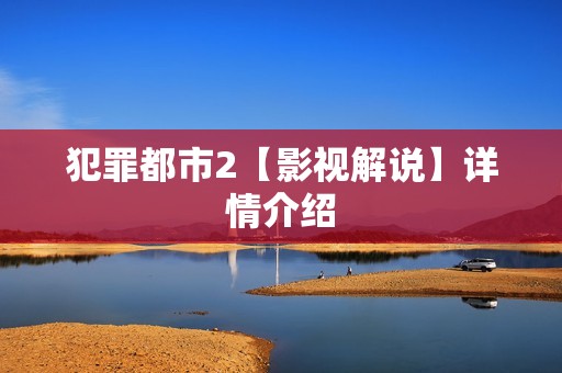 犯罪都市2【影视解说】详情介绍
