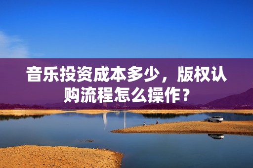 音乐投资成本多少，版权认购流程怎么操作？