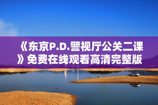 《东京P.D.警视厅公关二课》免费在线观看高清完整版