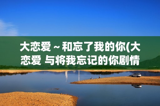 大恋爱～和忘了我的你(大恋爱 与将我忘记的你剧情)