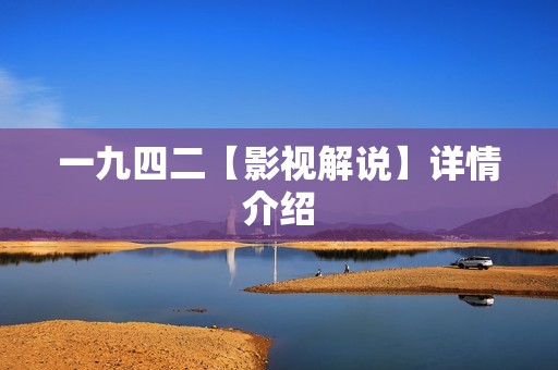 一九四二【影视解说】详情介绍