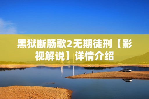 黑狱断肠歌2无期徒刑【影视解说】详情介绍