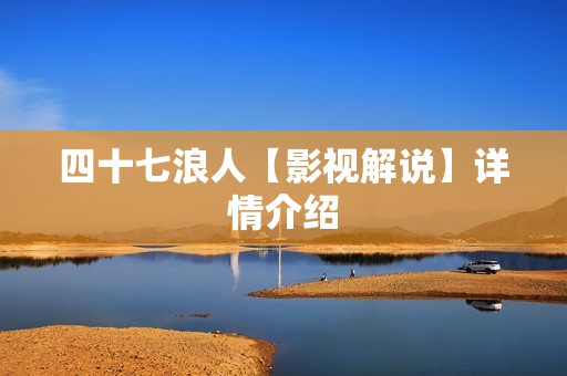 四十七浪人【影视解说】详情介绍