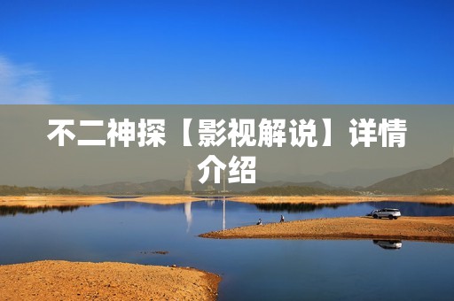 不二神探【影视解说】详情介绍