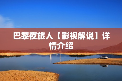 巴黎夜旅人【影视解说】详情介绍