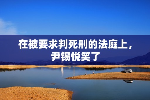 在被要求判死刑的法庭上，尹锡悦笑了