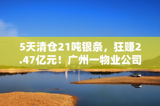 5天清仓21吨银条，狂赚2.47亿元！广州一物业公司股价大涨，老板娘“眼光”独到？