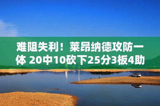难阻失利！莱昂纳德攻防一体 20中10砍下25分3板4助3断