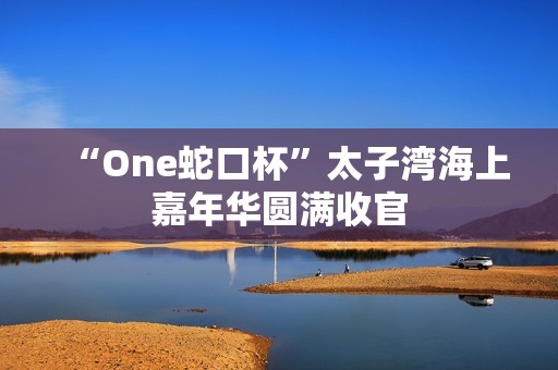 “One蛇口杯”太子湾海上嘉年华圆满收官