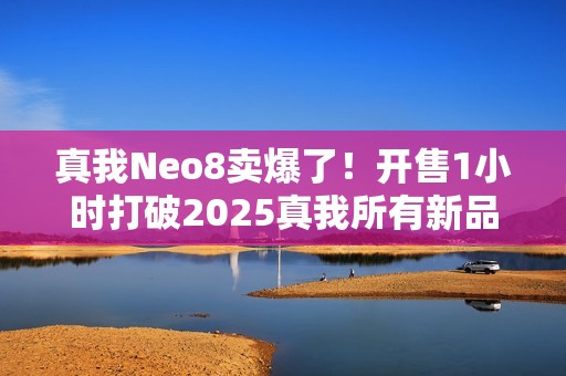 真我Neo8卖爆了！开售1小时打破2025真我所有新品首销全天记录