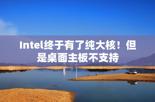 Intel终于有了纯大核！但是桌面主板不支持