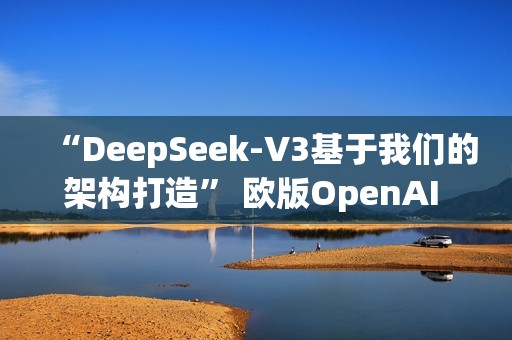 “DeepSeek-V3基于我们的架构打造” 欧版OpenAI CEO逆天发言被喷了