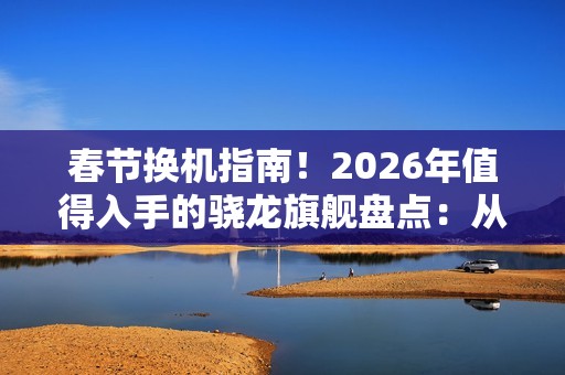 春节换机指南！2026年值得入手的骁龙旗舰盘点：从性能到影像各价位段闭眼选