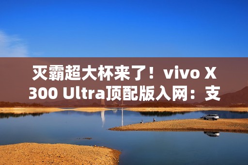 灭霸超大杯来了！vivo X300 Ultra顶配版入网：支持北斗卫星短信
