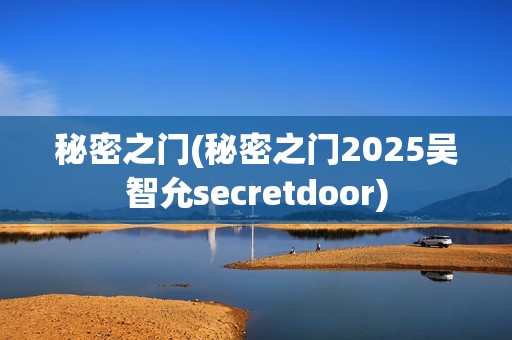 秘密之门(秘密之门2025吴智允secretdoor)