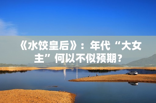 《水饺皇后》：年代“大女主”何以不似预期？