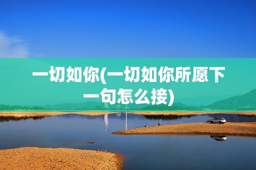 一切如你(一切如你所愿下一句怎么接)