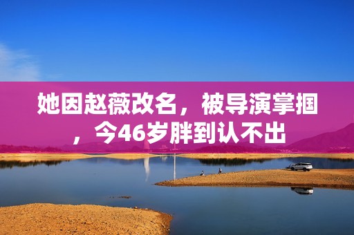 她因赵薇改名，被导演掌掴，今46岁胖到认不出
